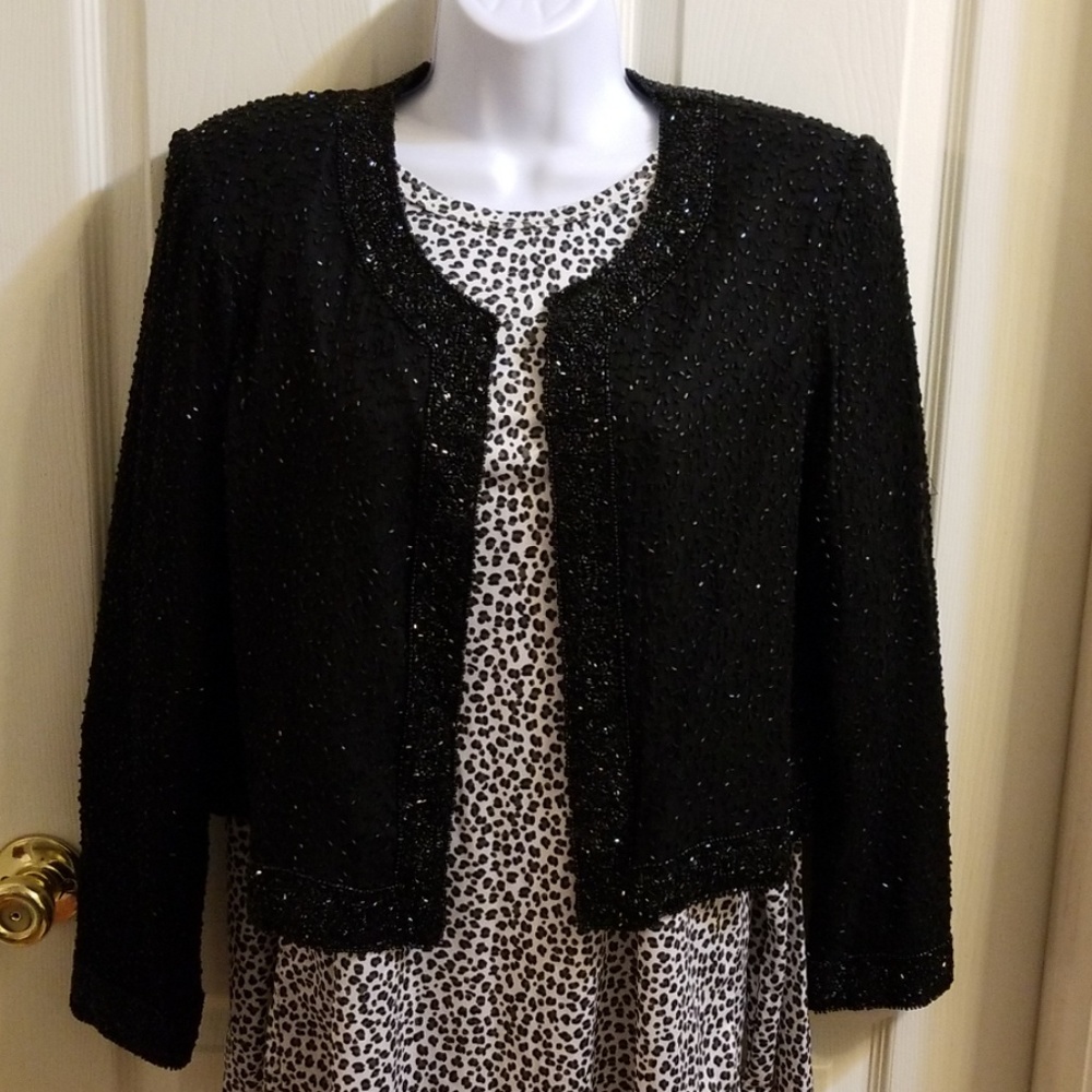 Stenay Beaded Silk Jacket